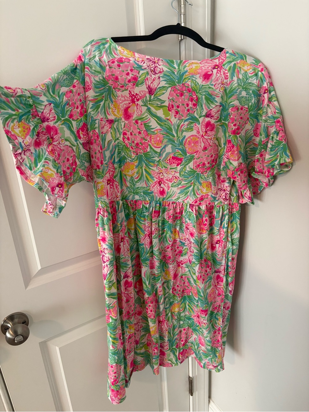 Lilly Pulitzer Swing Dress in the Resort White Pear Necessities size large - Picture 3 of 3
